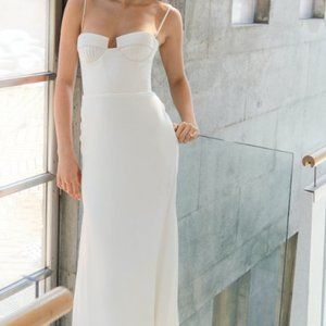 Monstera Sample Wedding Gown